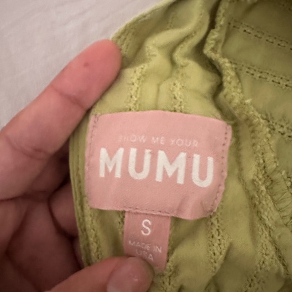Show Me Your MuMu Lime Green Mini Dress - Picture 5 of 5